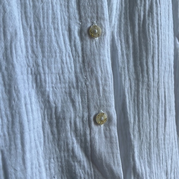 NWOT French Atelier Seven August Button Blouse - Picture 4 of 6